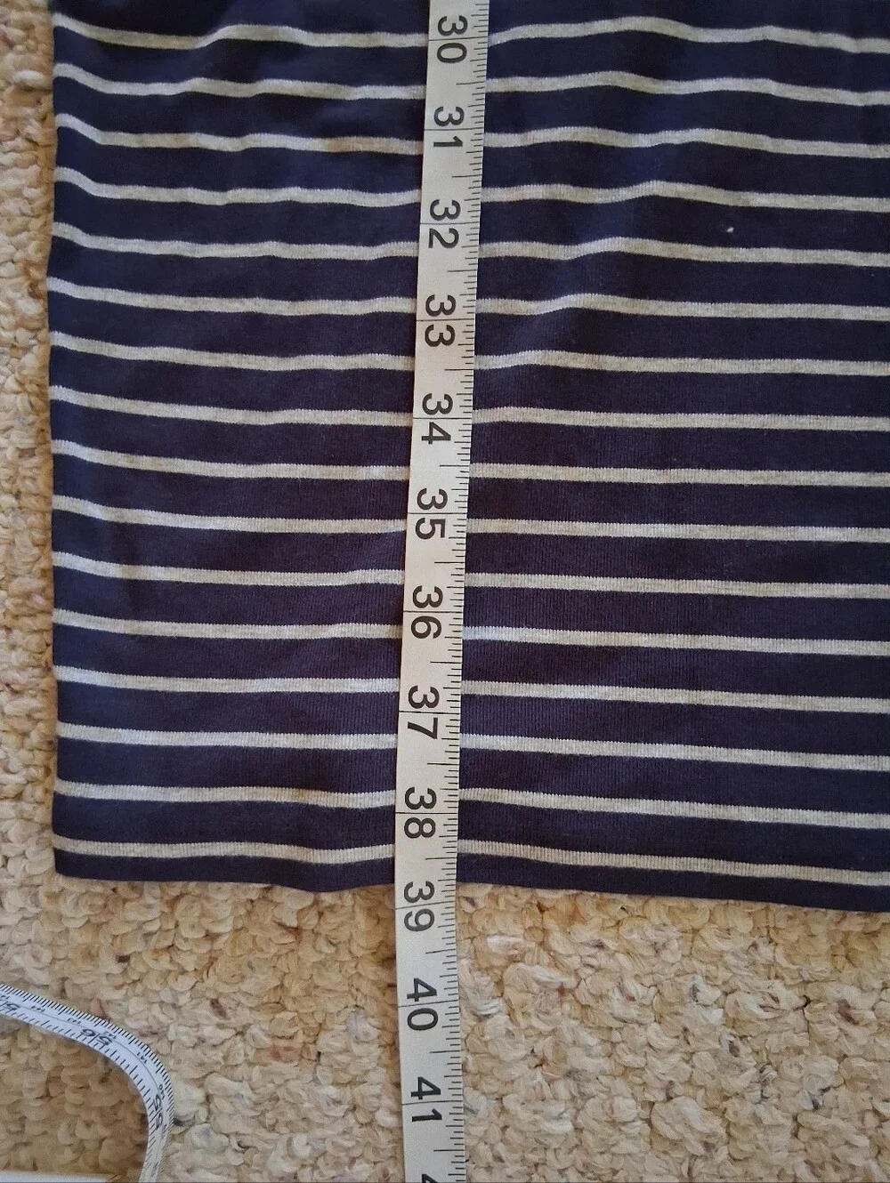 Athleta Striped Cold Shoulder Dress Size XL